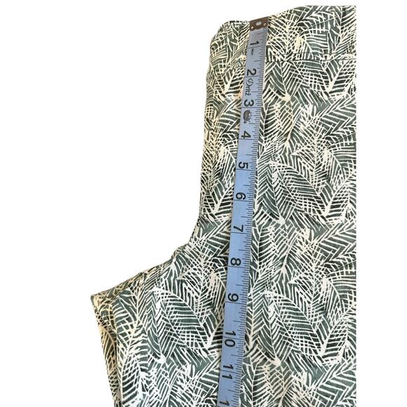 Talbots Green White Career Office Business Chatham Ankle Dress Pants‎ Size 6 - Picture 8 of 10